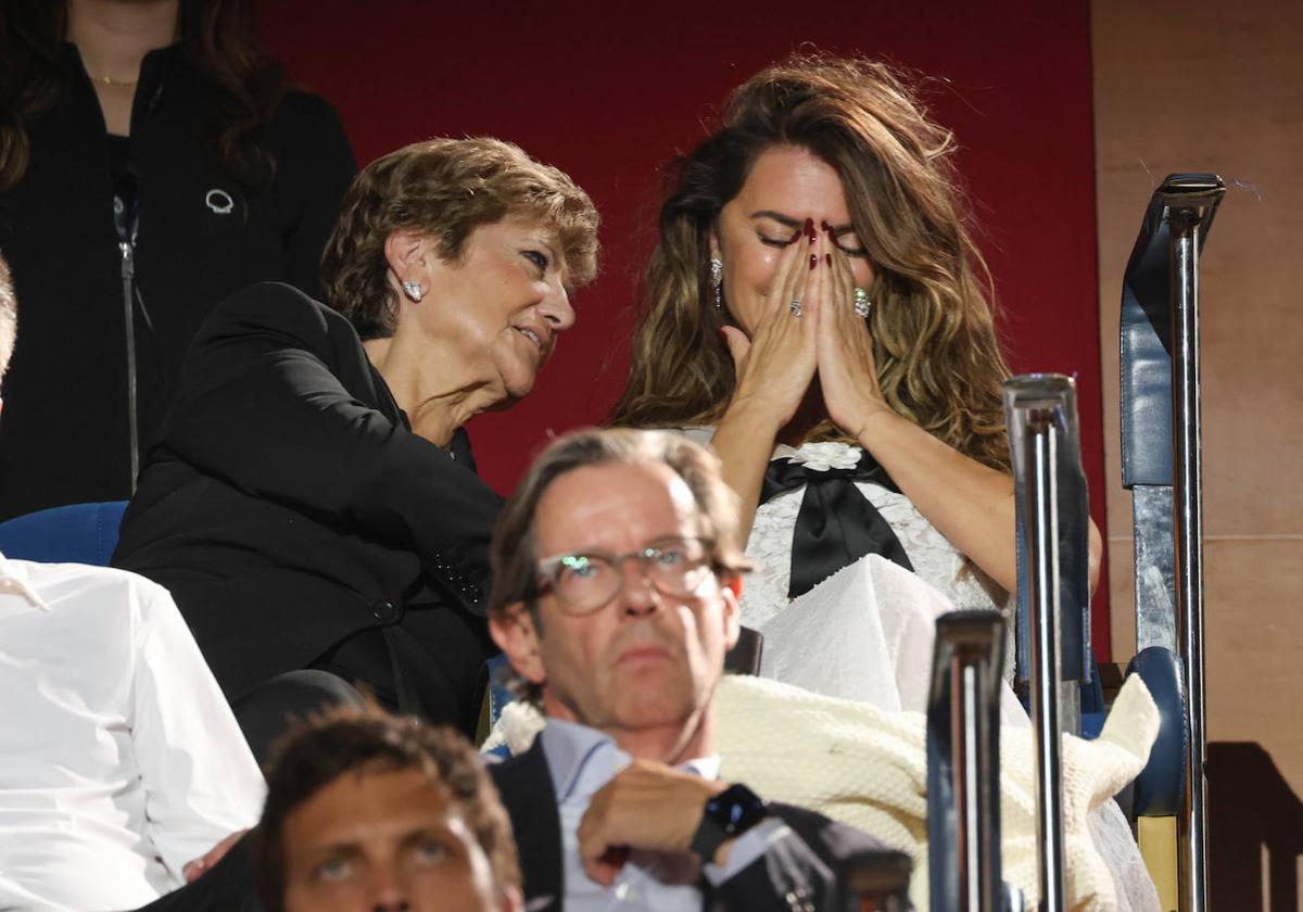 Las lágrimas de Penélope Cruz por las palabras de Javier Bardem en el Zinemaldia