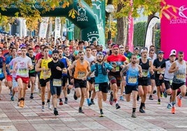 Salida de la XIV. edición del trail de Vitoria-Gasteiz