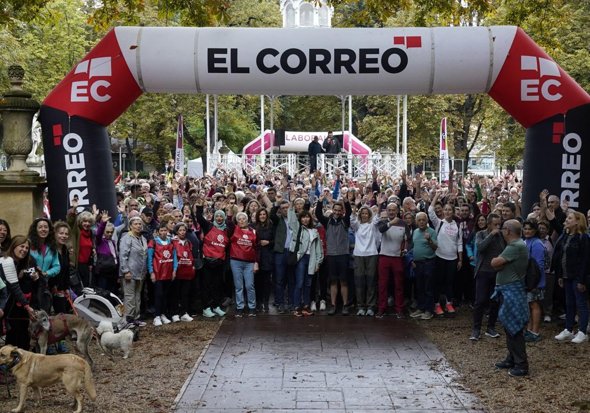 Las mejores imágenes de la XI Marcha Solidaria Green