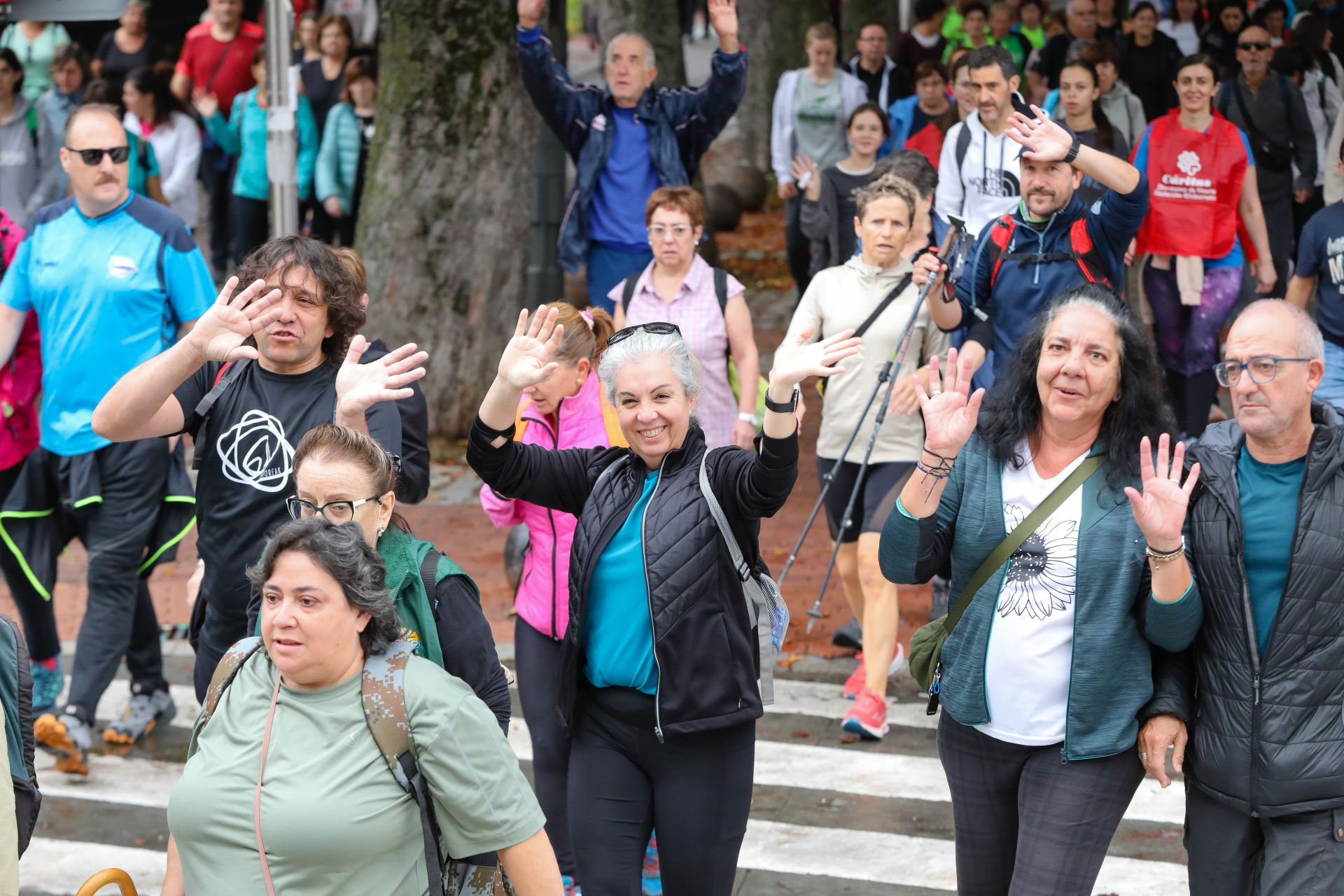 Las mejores imágenes de la XI Marcha Solidaria Green