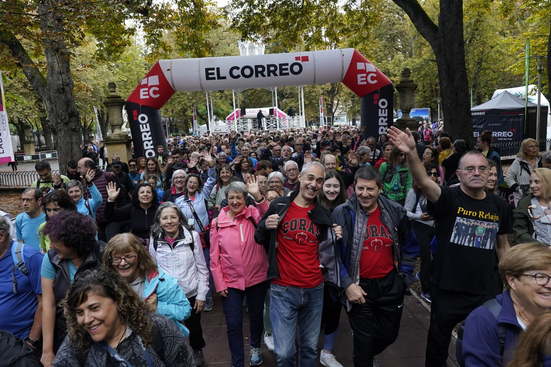 Las mejores imágenes de la XI Marcha Solidaria Green