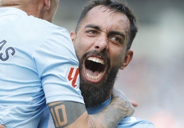 La respuesta de Borja Iglesias al niño del Athletic que le pidió la camiseta: «Gracias por hacer este mundo mejor»