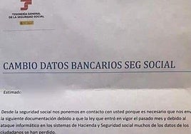 Atención con esta carta en su buzón de casa: es una estafa