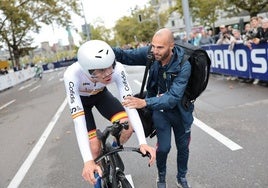 Iván Romeo se proclama campeón del mundo contrarreloj