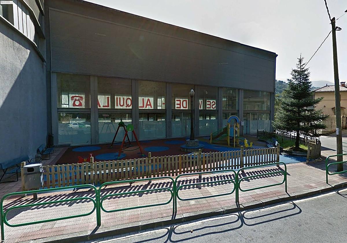 Parte del pabellón en el que se pretende ubicar este centro.