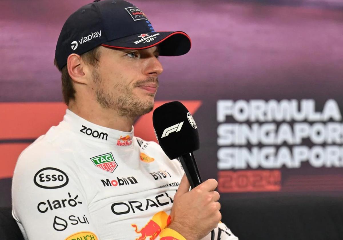 Verstappen amenaza con irse de la F1 tras ser sancionado por decir que su coche está «jodido».