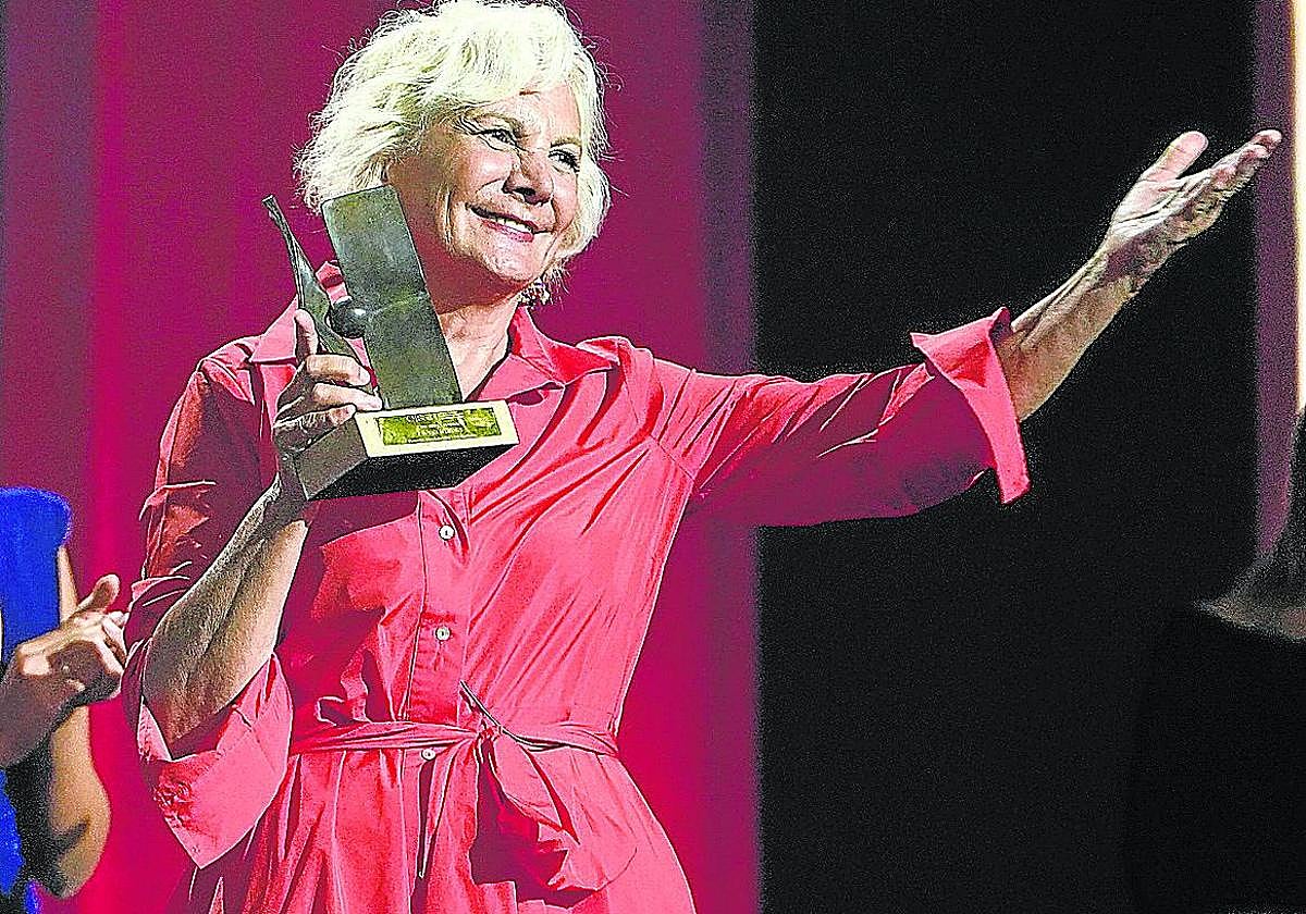 El cine vasco se rinde a la trayectoria de Elena Irureta