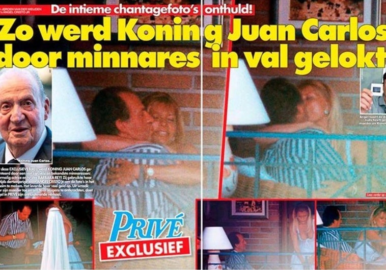 Salen a la luz las fotos del rey Juan Carlos y Bárbara Rey besándose ...