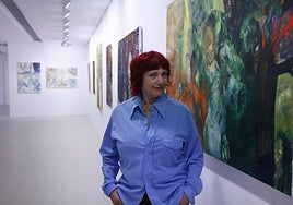 Dorleta Ortiz de Elguea firma su primera muestra retrospectiva en Montehermoso.