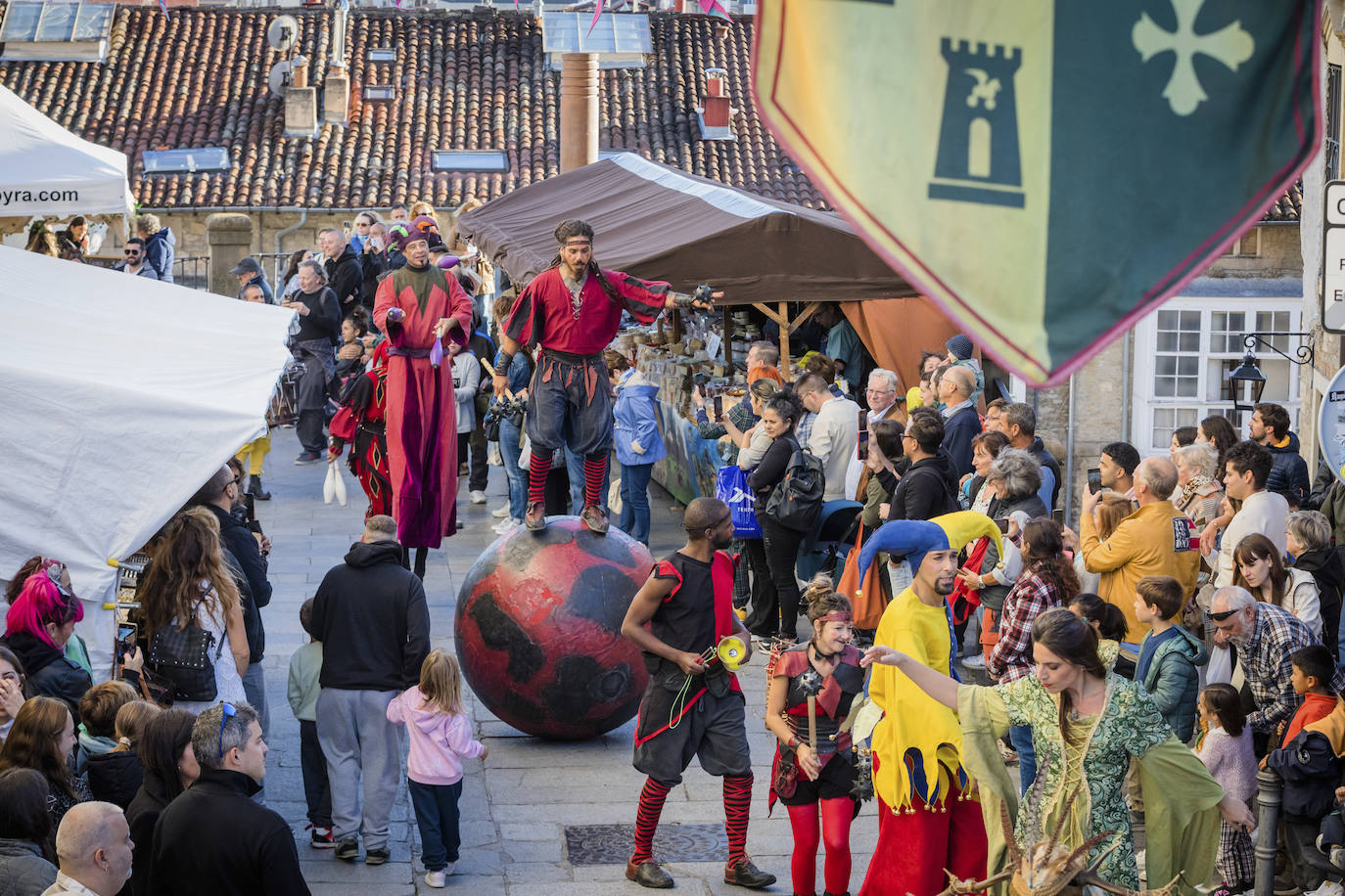 Las mejores imágenes del Mercado Medieval de Vitoria
