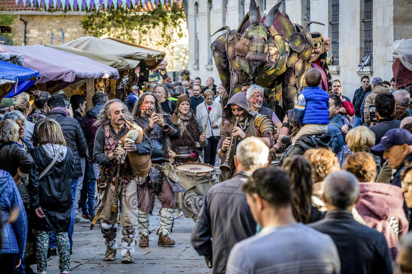 Las mejores imágenes del Mercado Medieval de Vitoria