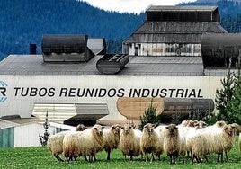 Imagen de la factoría de Tubos Reunidos en la localidad alavesa de Amurrio.