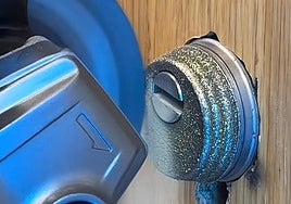 A la venta la cerradura antirrobo que es indestructible por cualquier radial
