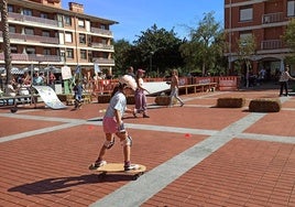 Las skaters cogen vuelo en Sopela