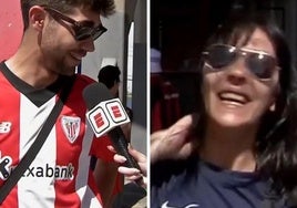 Dos aficionados vascos animan a Muniain en Argentina: «Espero que la rompas como lo hiciste en el Athletic»