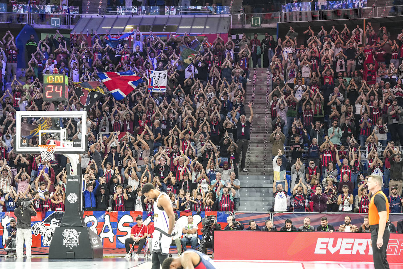 Baskonia-Partizan, en imágenes