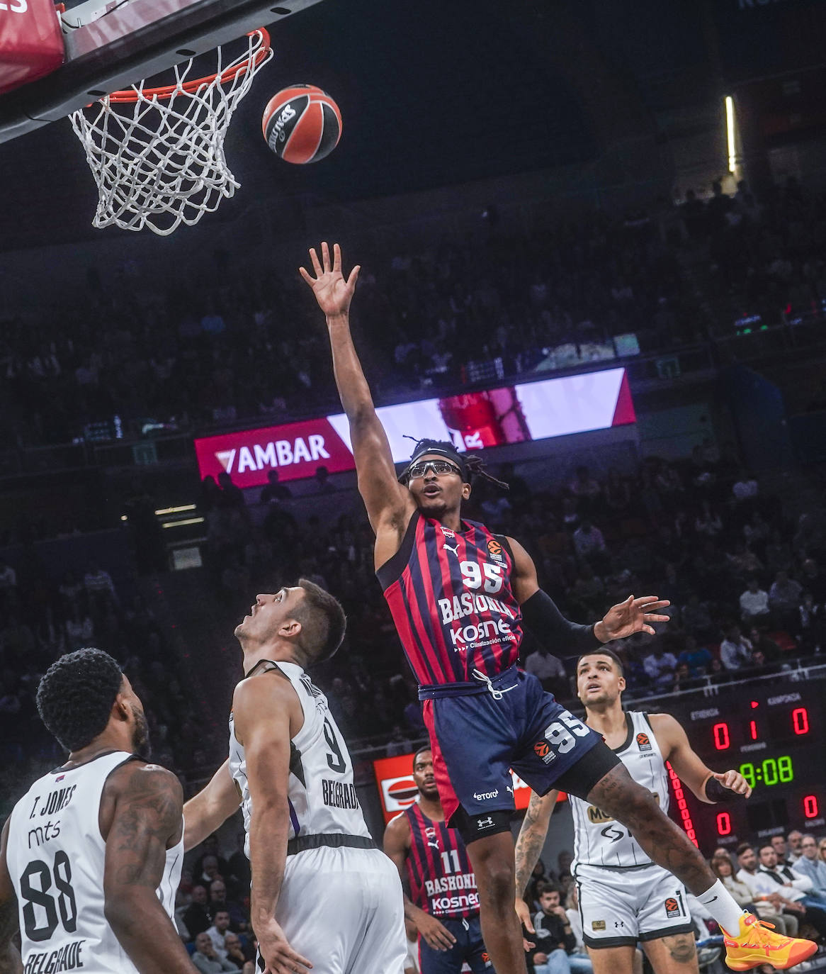 Baskonia-Partizan, en imágenes