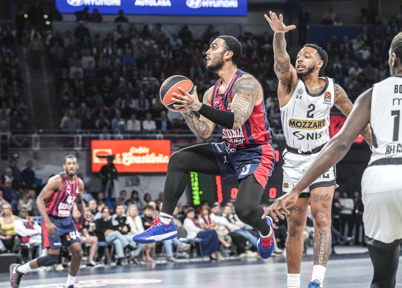 Baskonia-Partizan, en imágenes