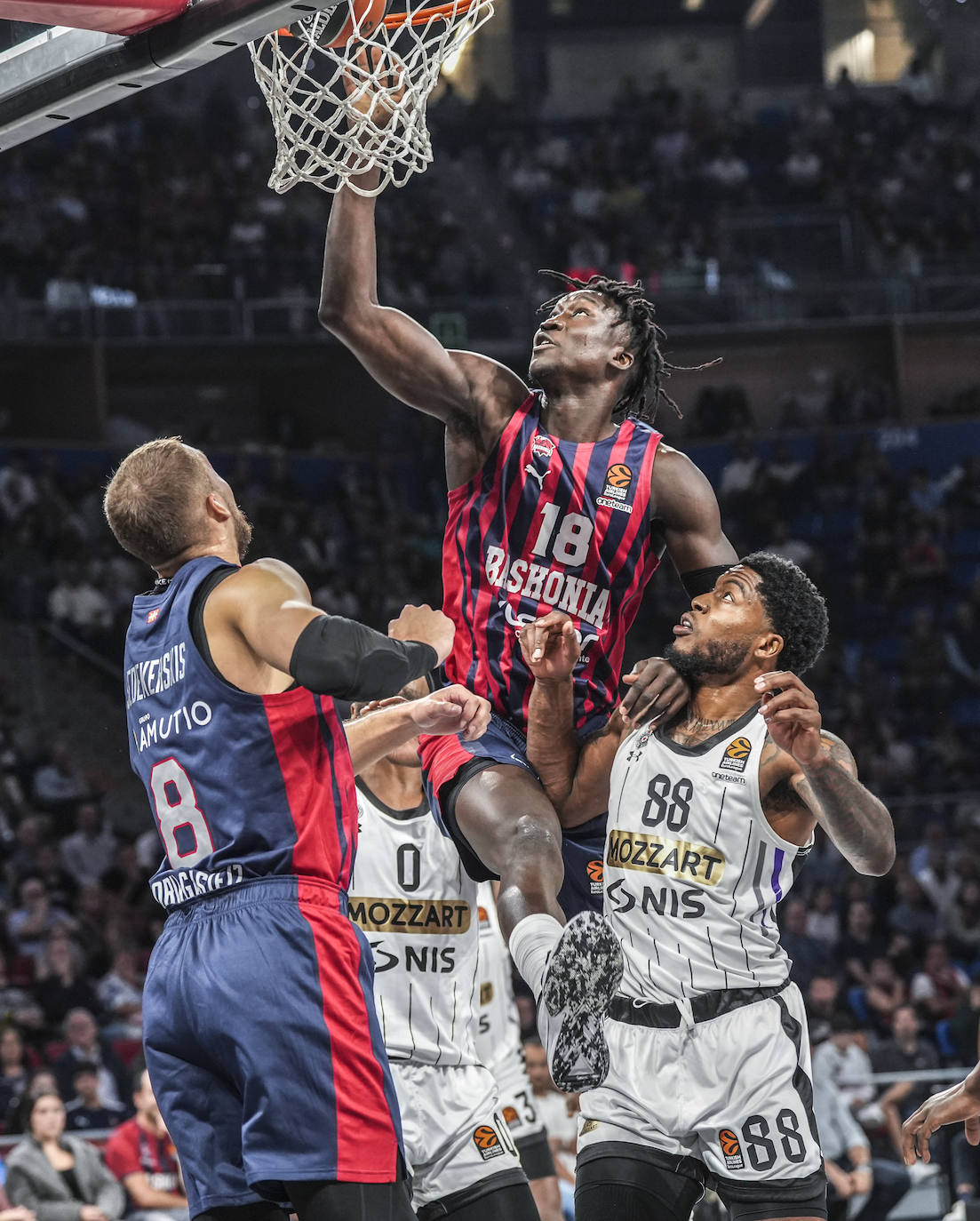 Baskonia-Partizan, en imágenes