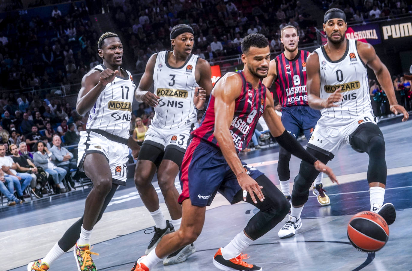 Baskonia-Partizan, en imágenes