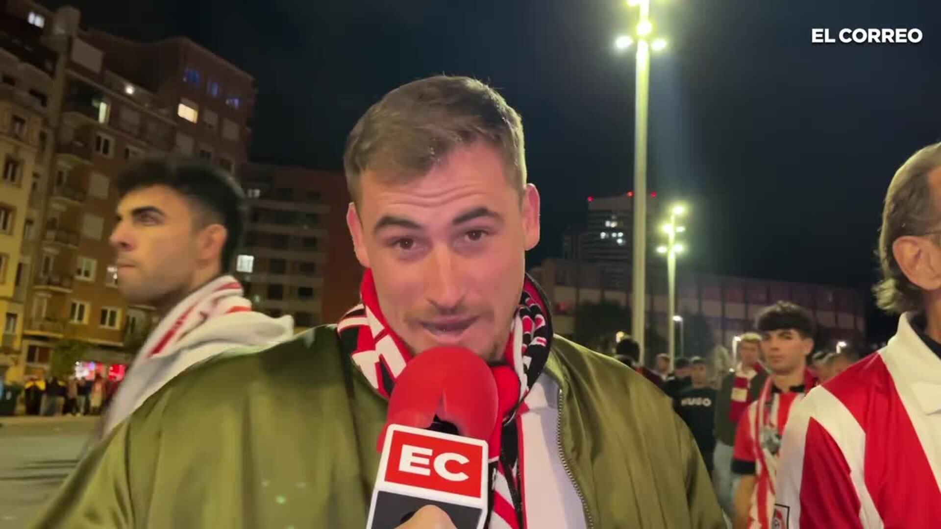 Los aficionados celebran la victoria del Athletic: «Un equipo muy serio, solvente e intenso»