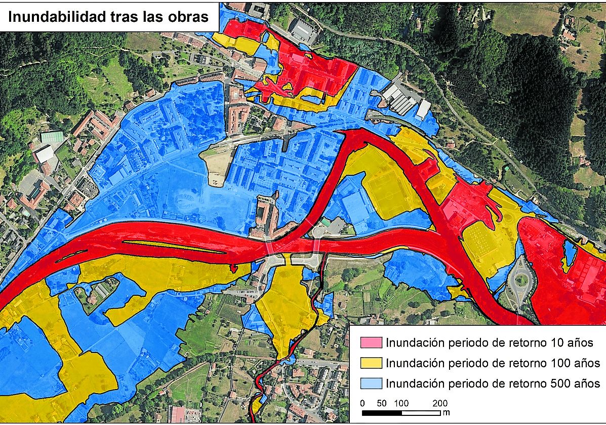 Imagen después - Cómo se pueden evitar las inundaciones: el ejemplo de Zalla