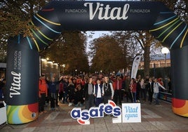 El recorrido de casi 10 kilómetros arrancó frente al Estadio.