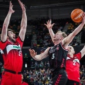 El Bilbao Basket se jugaba la tranquilidad en Miribilla.