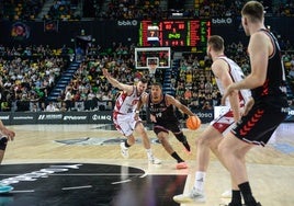 El Bilbao Basket ha jugado el penúltimo partido de la temporada en Miribilla.