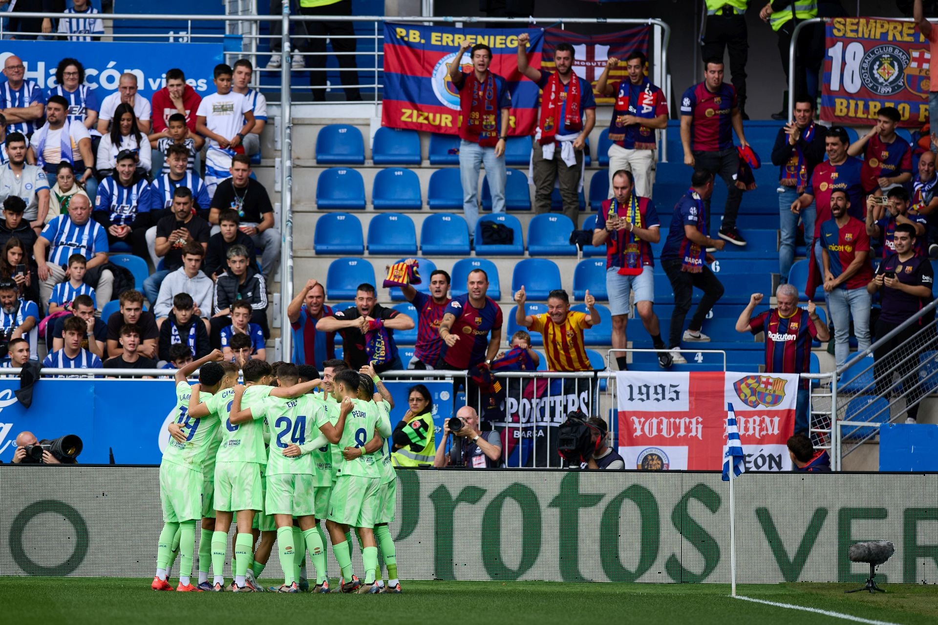 El Alavés-Barcelona de LaLiga, en imágenes