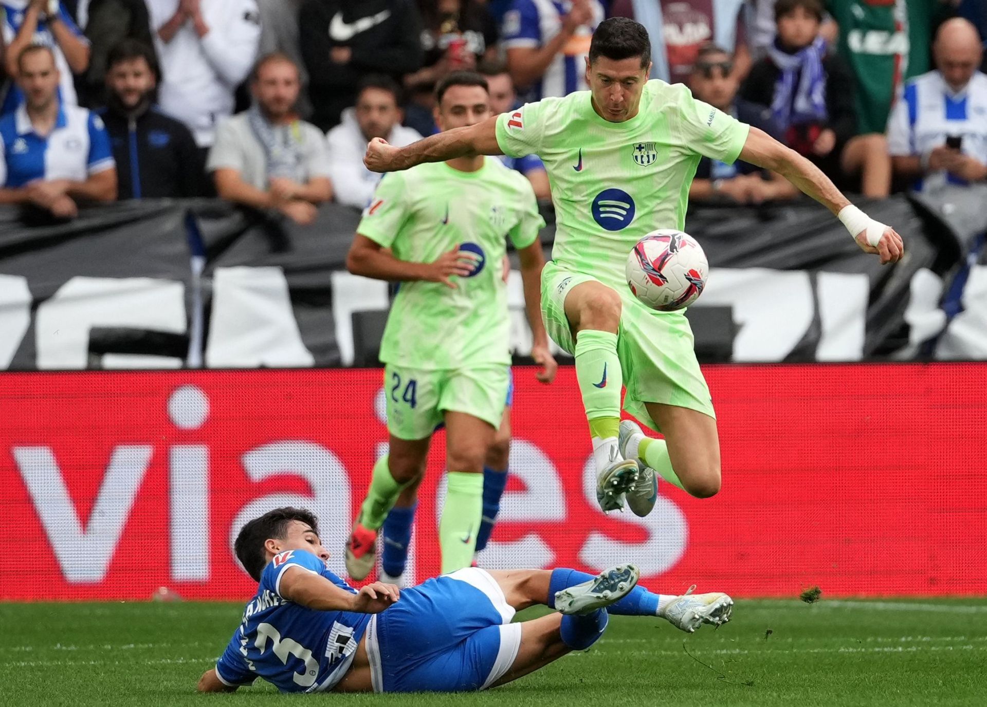 El Alavés-Barcelona de LaLiga, en imágenes