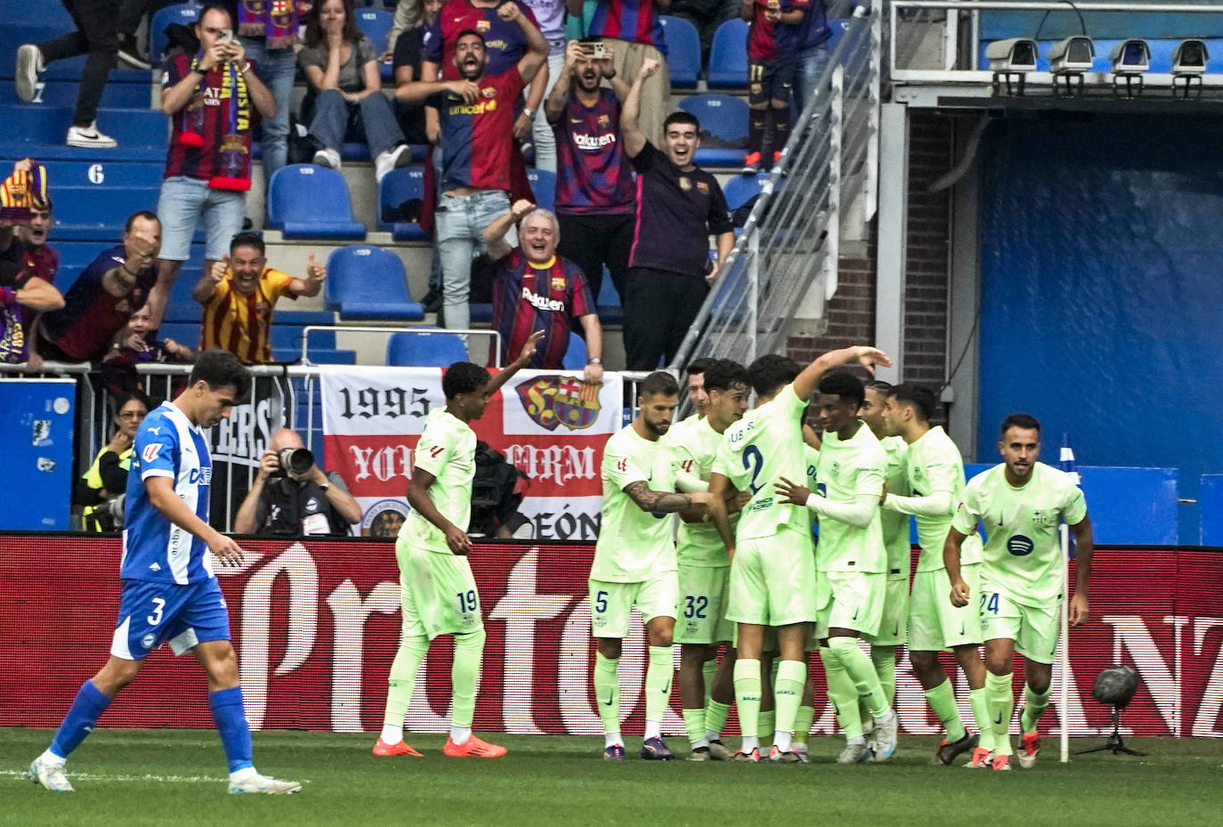 El Alavés-Barcelona de LaLiga, en imágenes