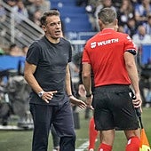 Luis García: «El primer gol me ha dolido mucho»