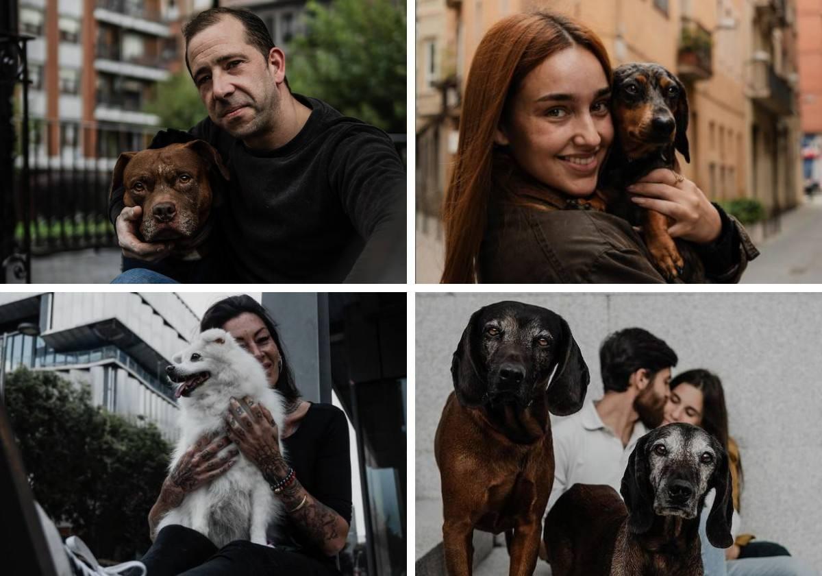 Un joven que fotografía a desconocidos con sus perros se enamora de Bizkaia: «Ya estoy pensando en volver»