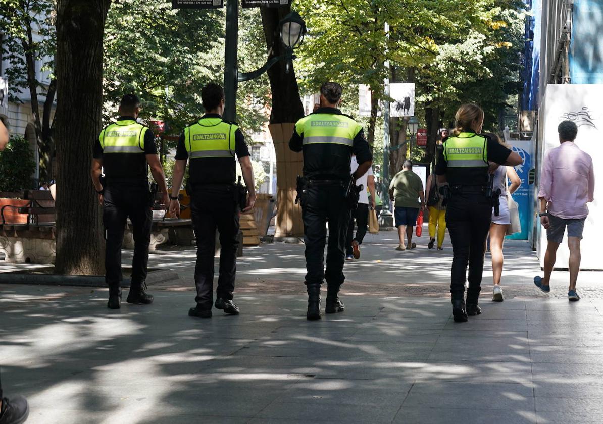 Tres detenidos por un robo con violencia a una pareja en el barrio de Irala en Bilbao