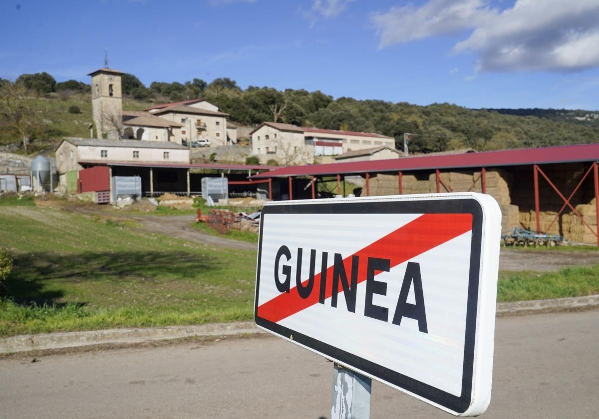 Guinea se enmarca en el municipio de Valdegovía.