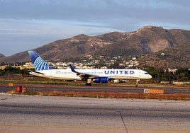 Vuelo de la compañía United Airlines.