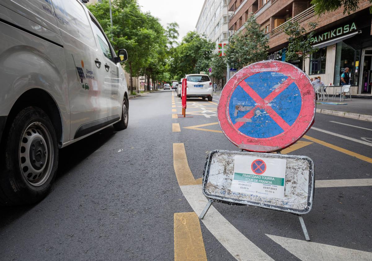 Habrá afecciones al tráfico en el centro de Vitoria este fin de semana.