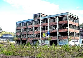 Del edificio Tarabusi ya solo queda la estructura tras ser desescombrado el interior.