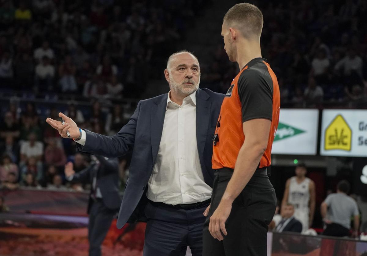 Pablo Laso, tras la primera victoria en la ACB: «El equipo tiene mucho margen de mejora»