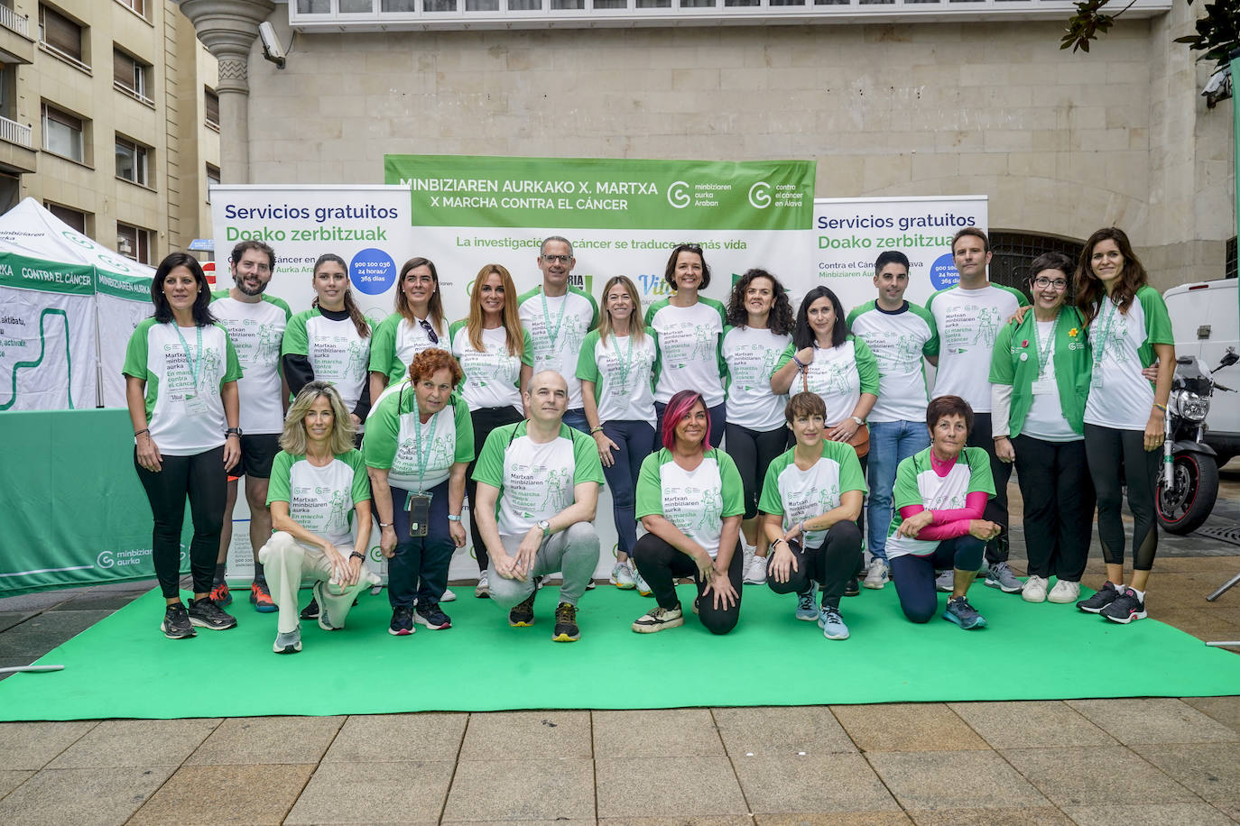 La marcha contra el cáncer, en imágenes