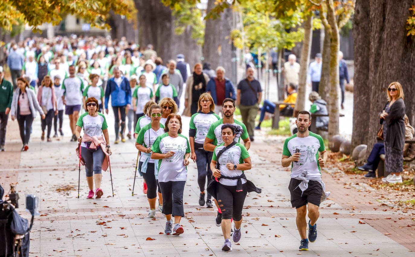 La marcha contra el cáncer, en imágenes