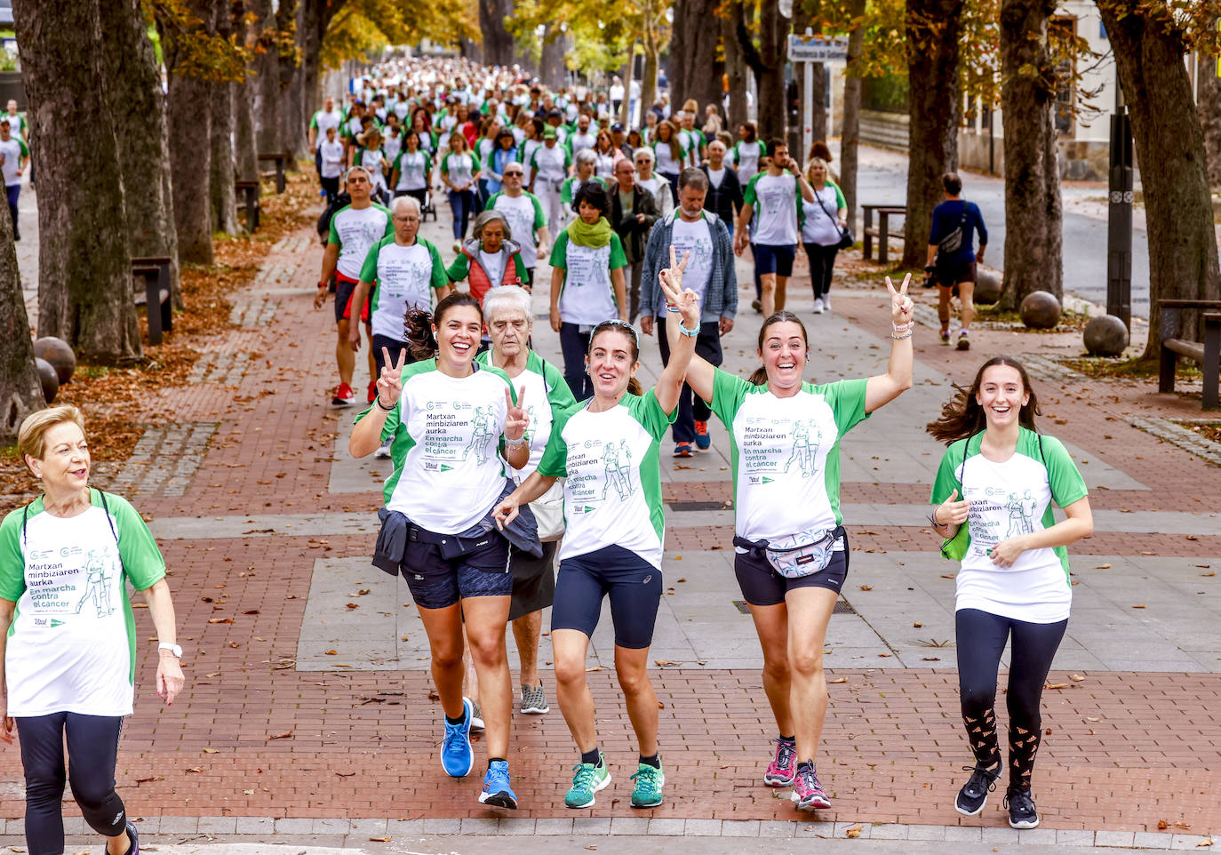 La marcha contra el cáncer, en imágenes