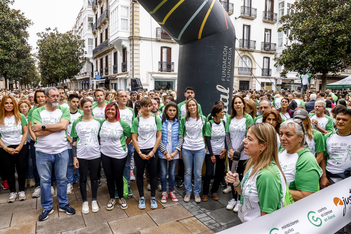 La marcha contra el cáncer, en imágenes