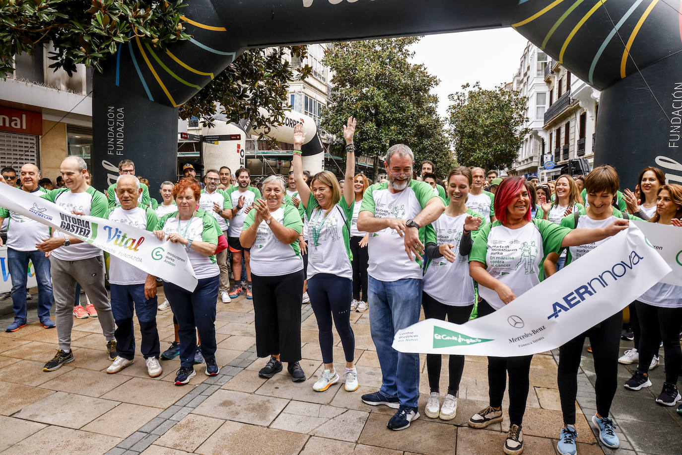 La marcha contra el cáncer, en imágenes