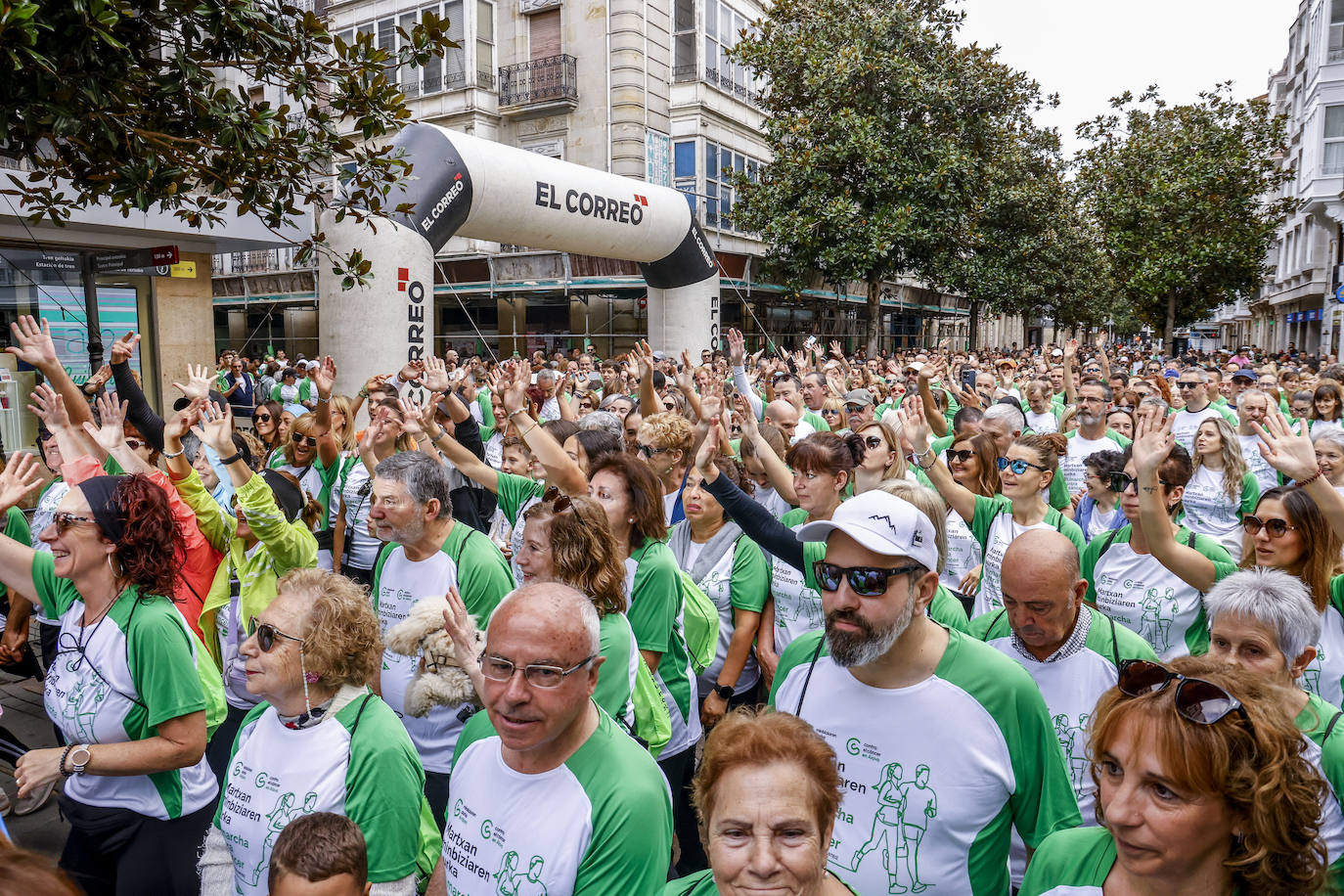 La marcha contra el cáncer, en imágenes