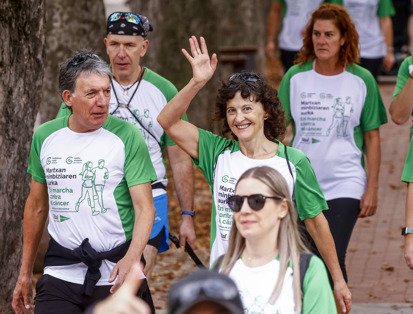 La marcha contra el cáncer, en imágenes