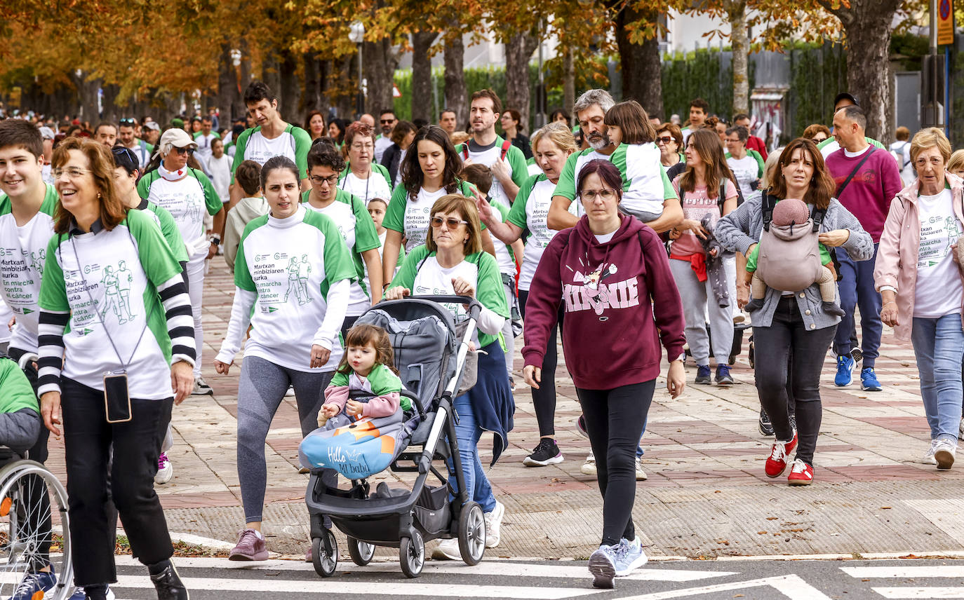 La marcha contra el cáncer, en imágenes