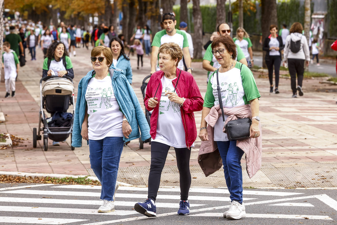 La marcha contra el cáncer, en imágenes