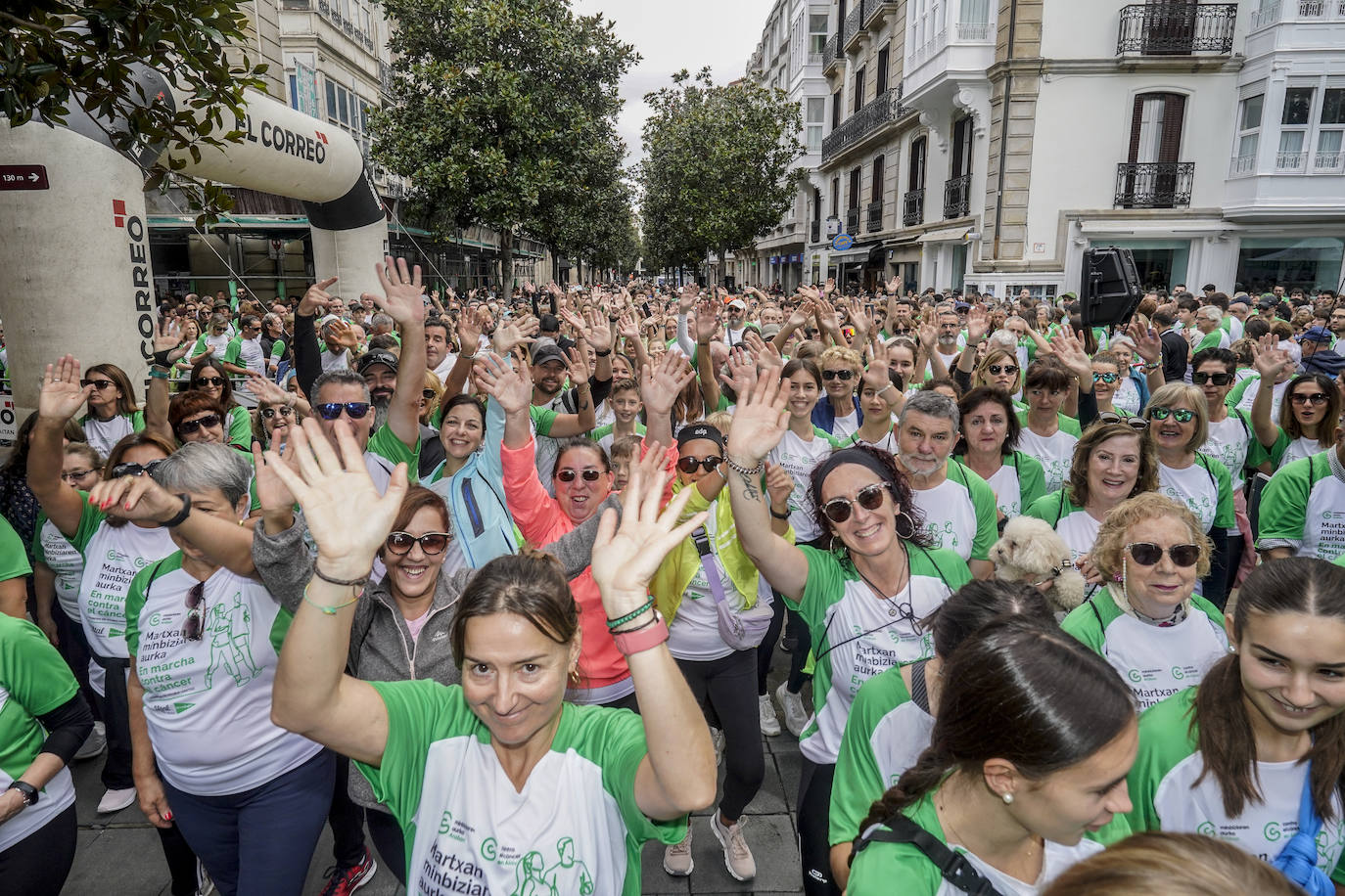 La marcha contra el cáncer, en imágenes